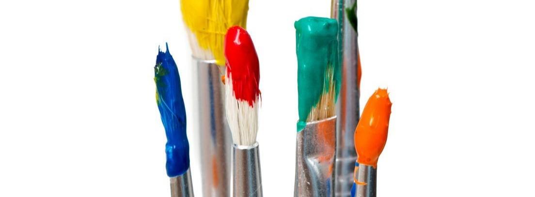 Tipos de brochas, pinceles y rodillos para pintar