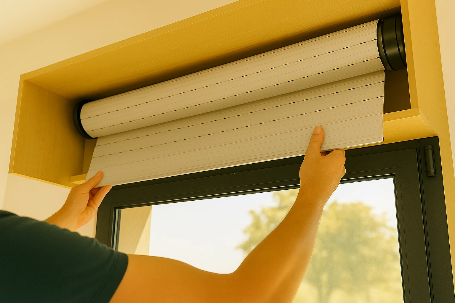 Paso 3: colocación ventana