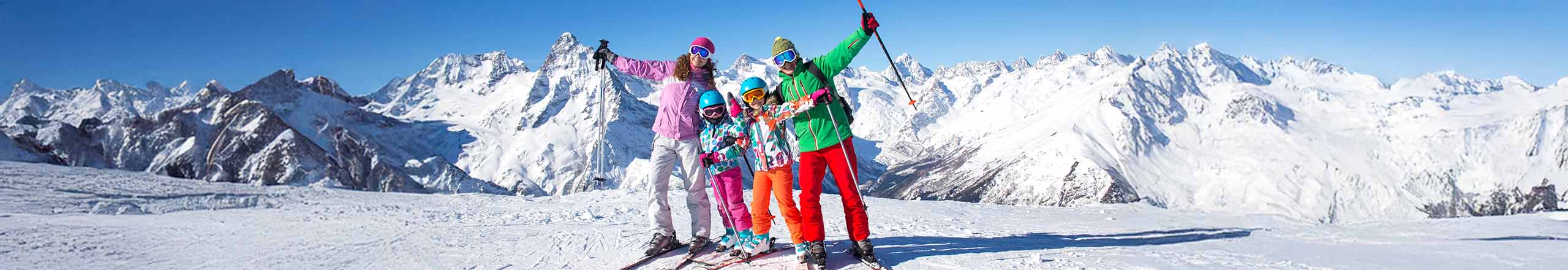 Las mejores estaciones para esquiar con niños